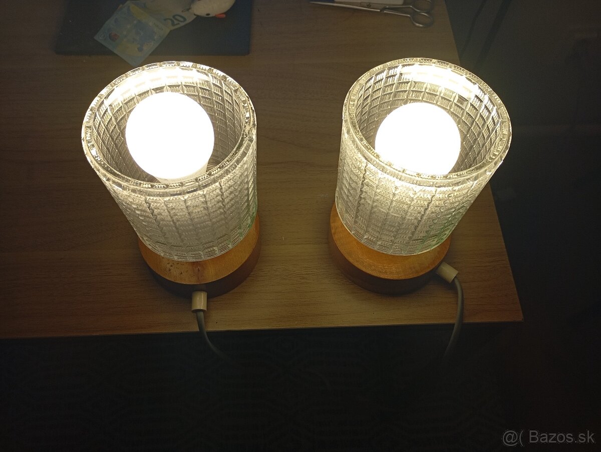 retro lampy, 2 ks - 3