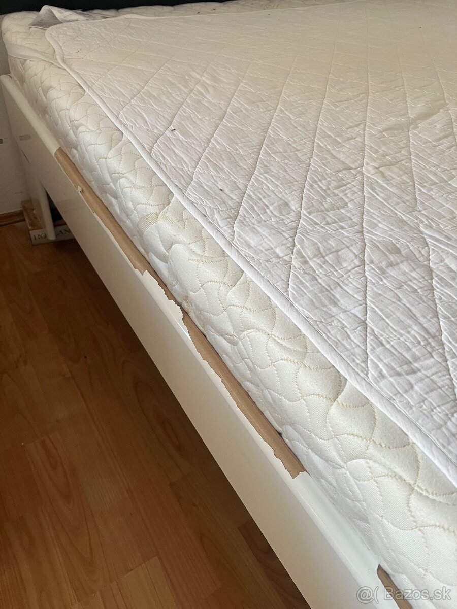Posteľ 140 + kvalitný matrac komplet - 3