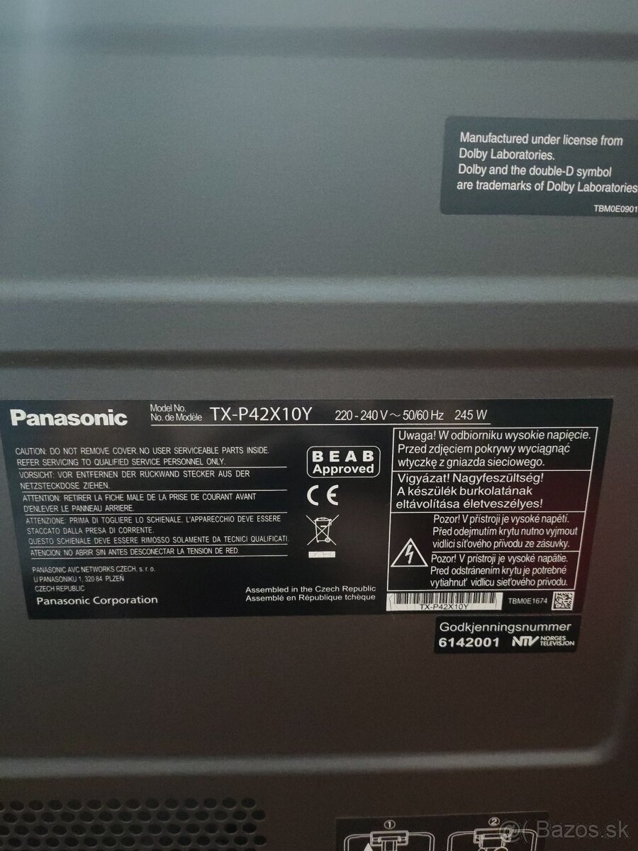 PLAZMA PANASONIC VIERA - 3