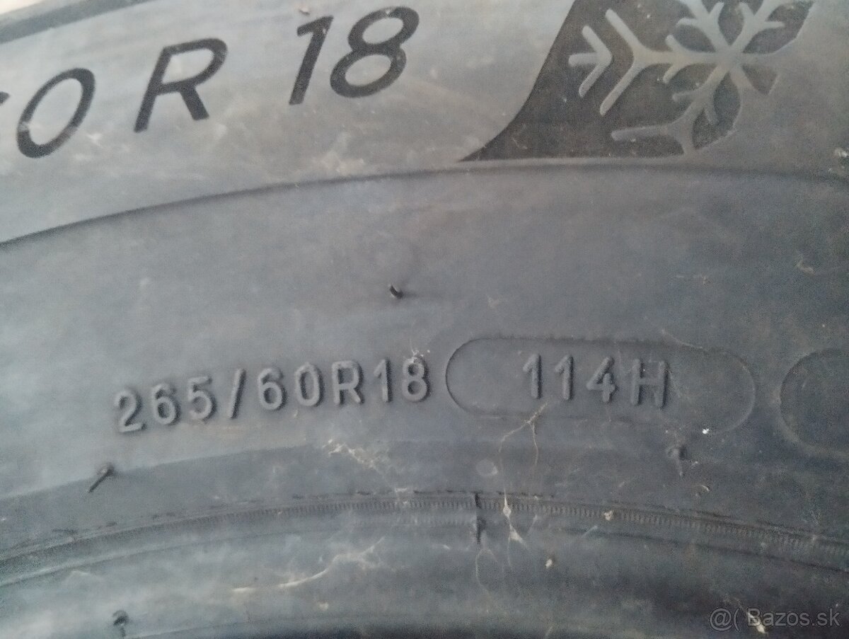265/60 R18 zimné pneumatiky SUV Michelin - 3
