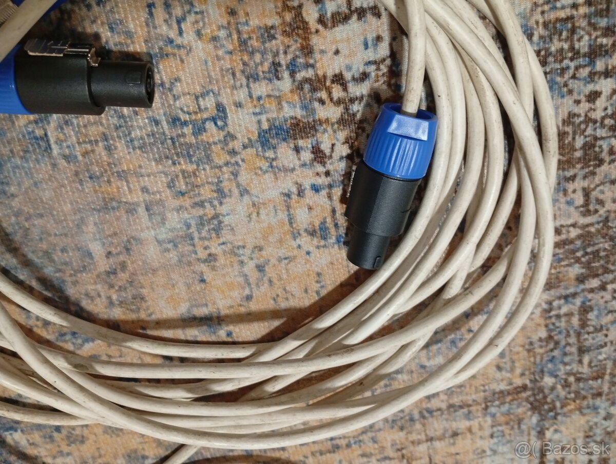 Kable k reproduktorom Speakon - 3