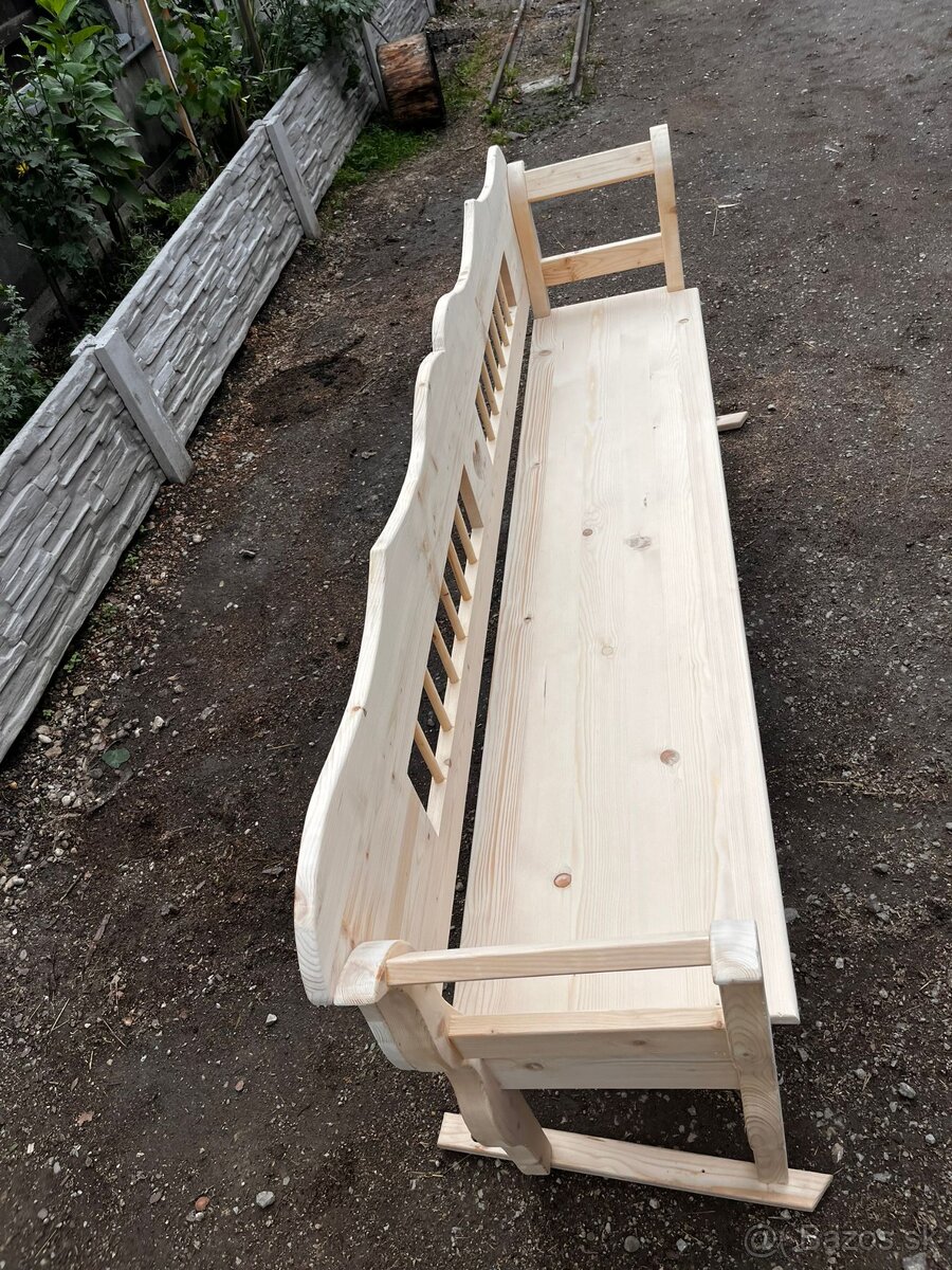 Predám záhradnú lavicu - 3