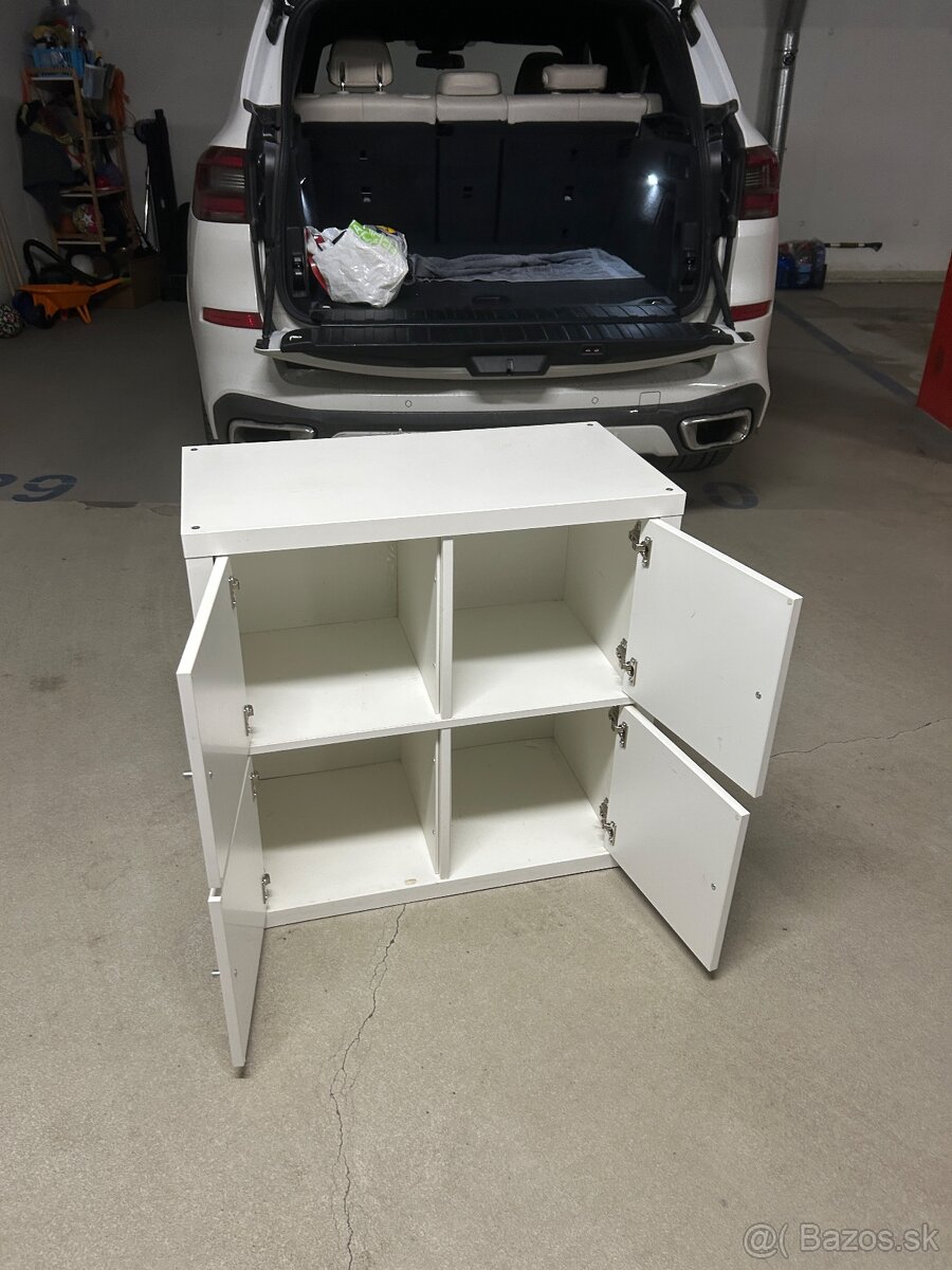 Ikea Kallax s dvierkami - 3
