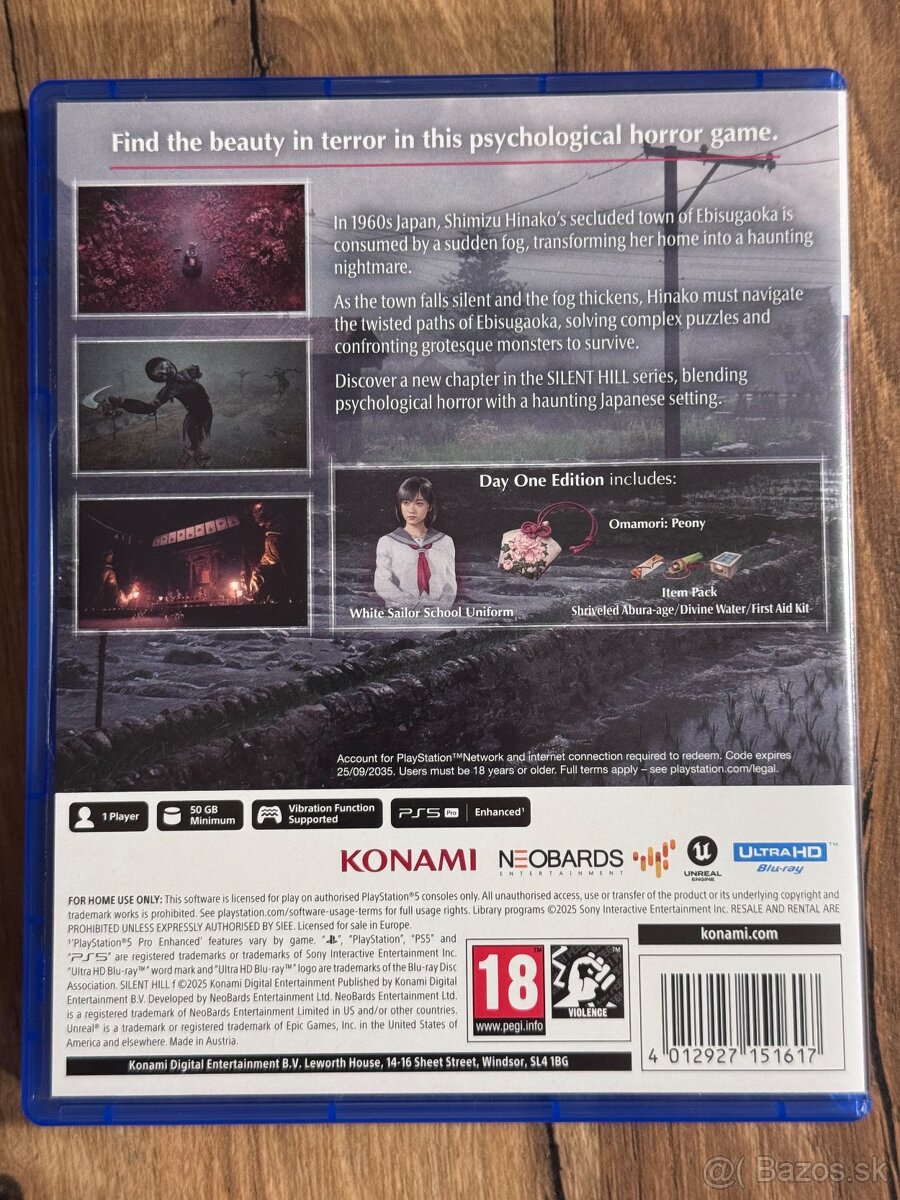 Predám Silent Hill F na PS5 - 3