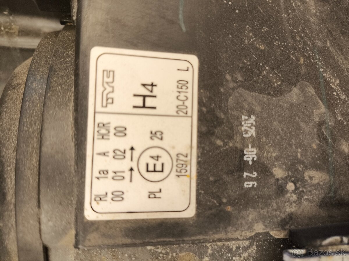 Ľavé predné svetlo na vw t6 - 3