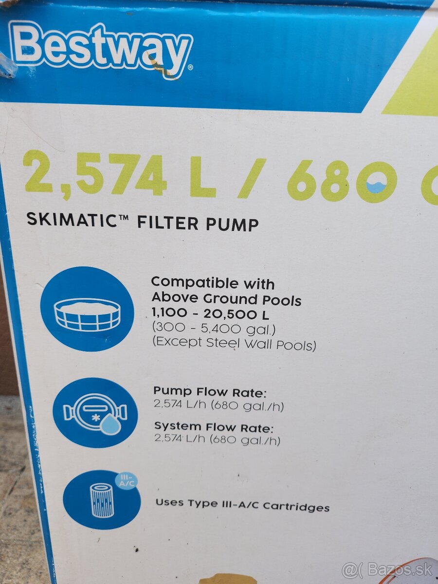 Bazénový filter Bestway skimatic - 3