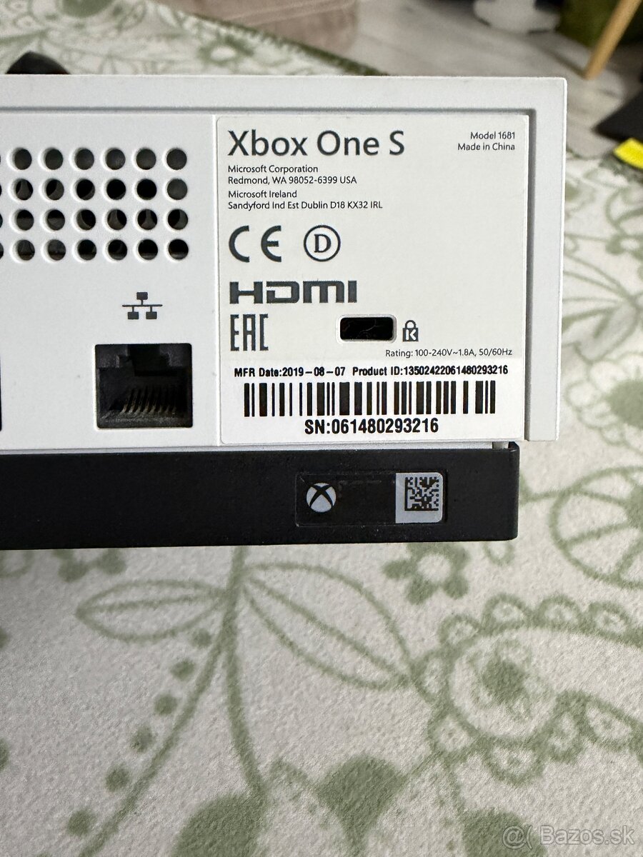 predám Xbox ONE 1TB - 3