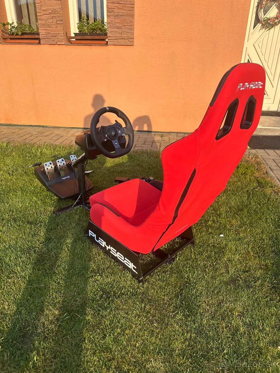 Logitech g920 + playseat ako nové ✅ - 3