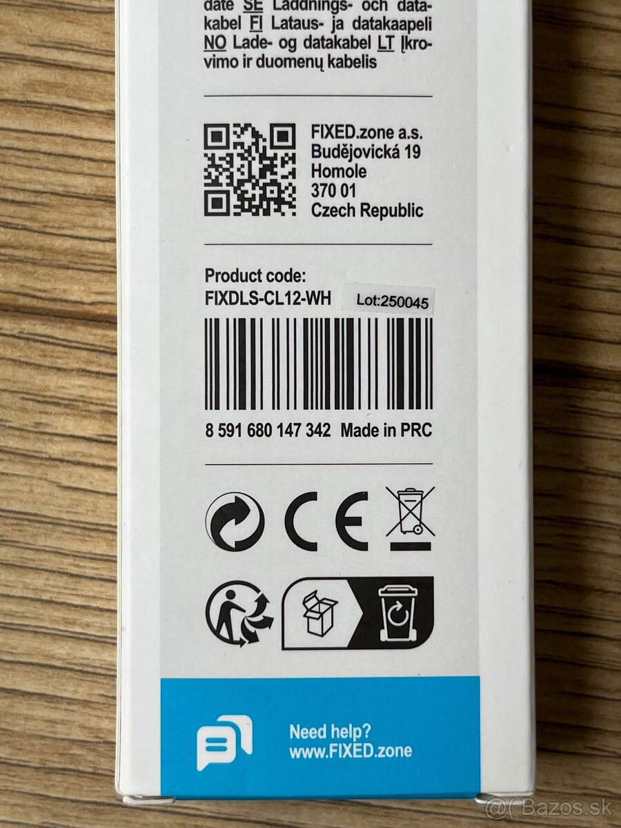 FIXED Liquid silicone USB-C/Lightning (1,2 m) - 3