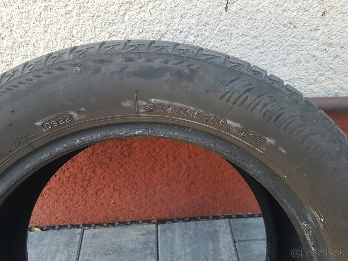 Letne 205/55R16 Bridgestone a Matador - 3