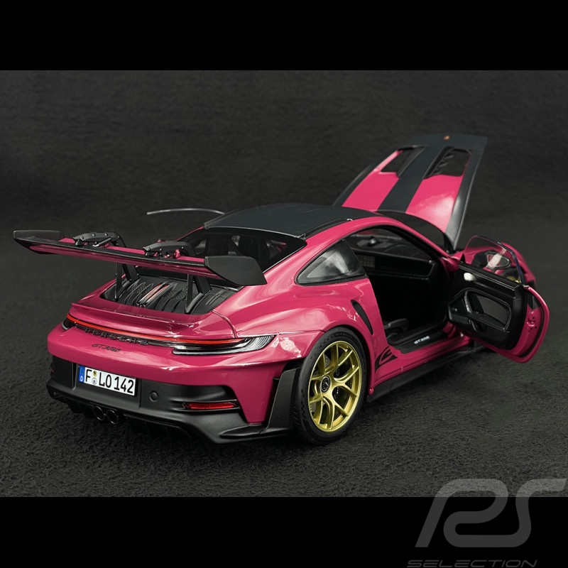 Porsche 911 GT3 RS Weissach package Norev 1:18 Ruby Star Neo - 3