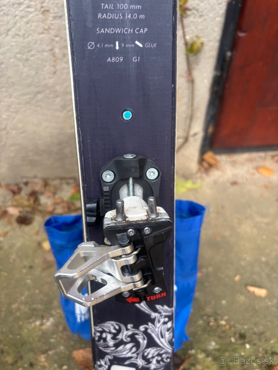 Predám skialpový set Hagan 155 cm - 3