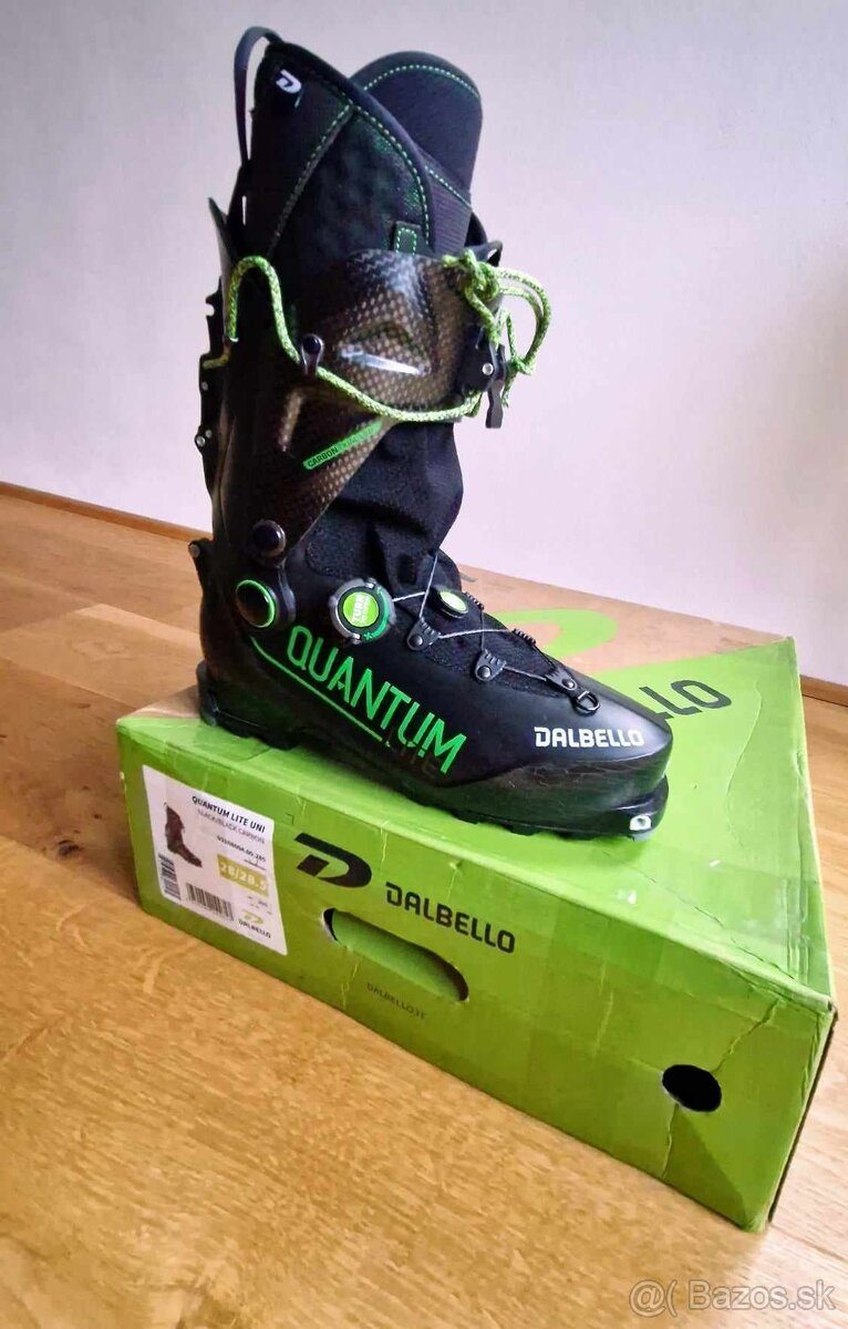 DALBELLO QUANTUM LITE UNI CARBON ultraľahké lyžiarky, nové - 3