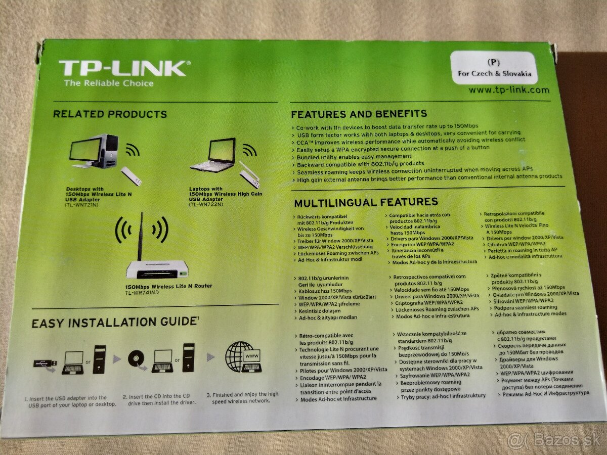 TP-link wifi prijimač - 3