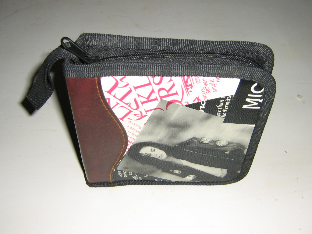 Predám kožený obal - púzdro na CD a DVD - 3