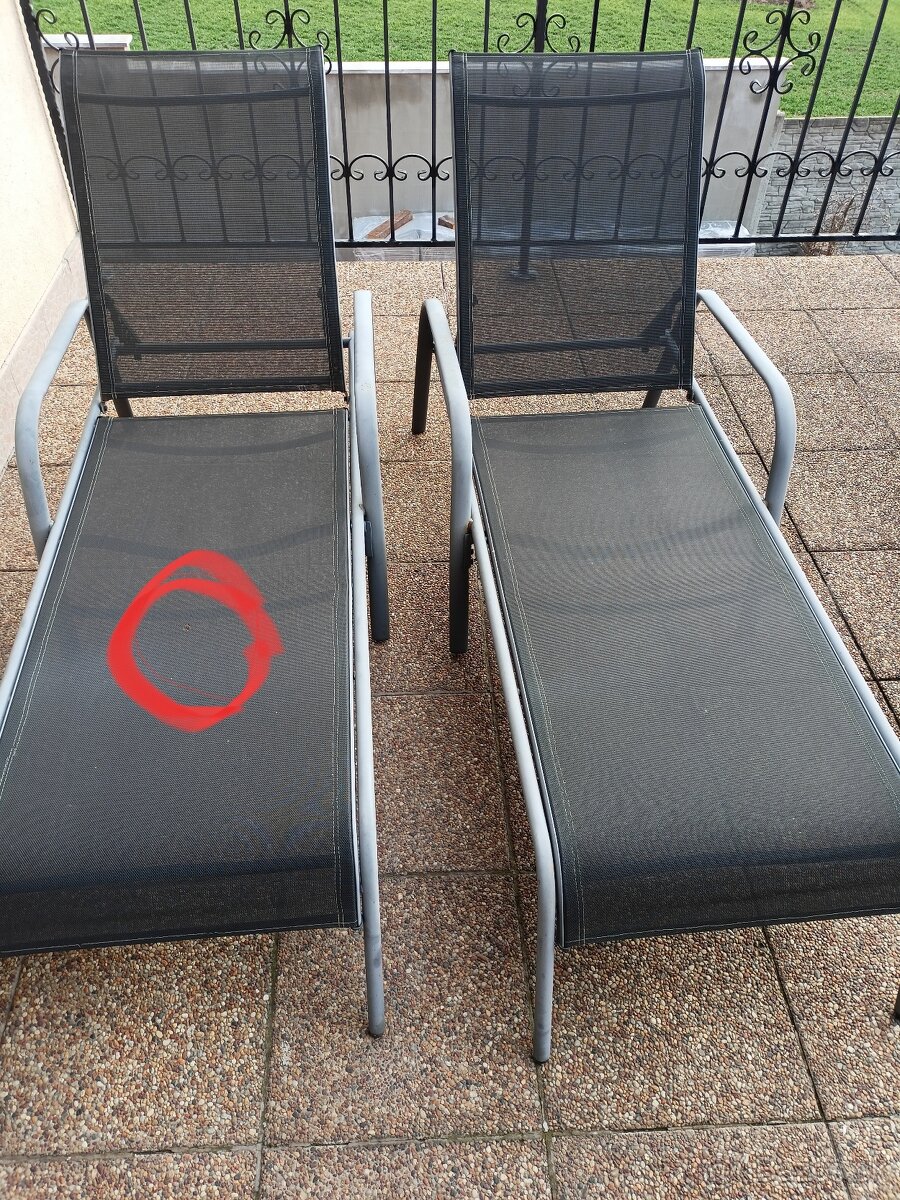 Zahradne lehatko+poduska 1kus - 3