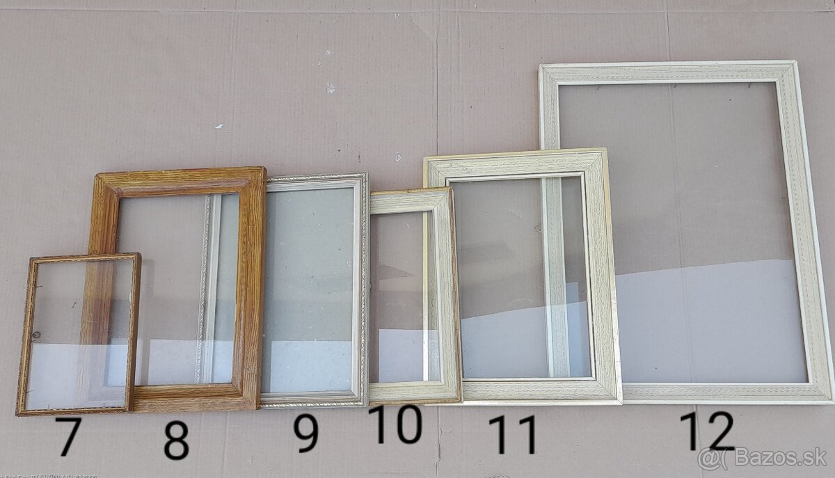 Staré rámy na obrazy a obrazy - 3