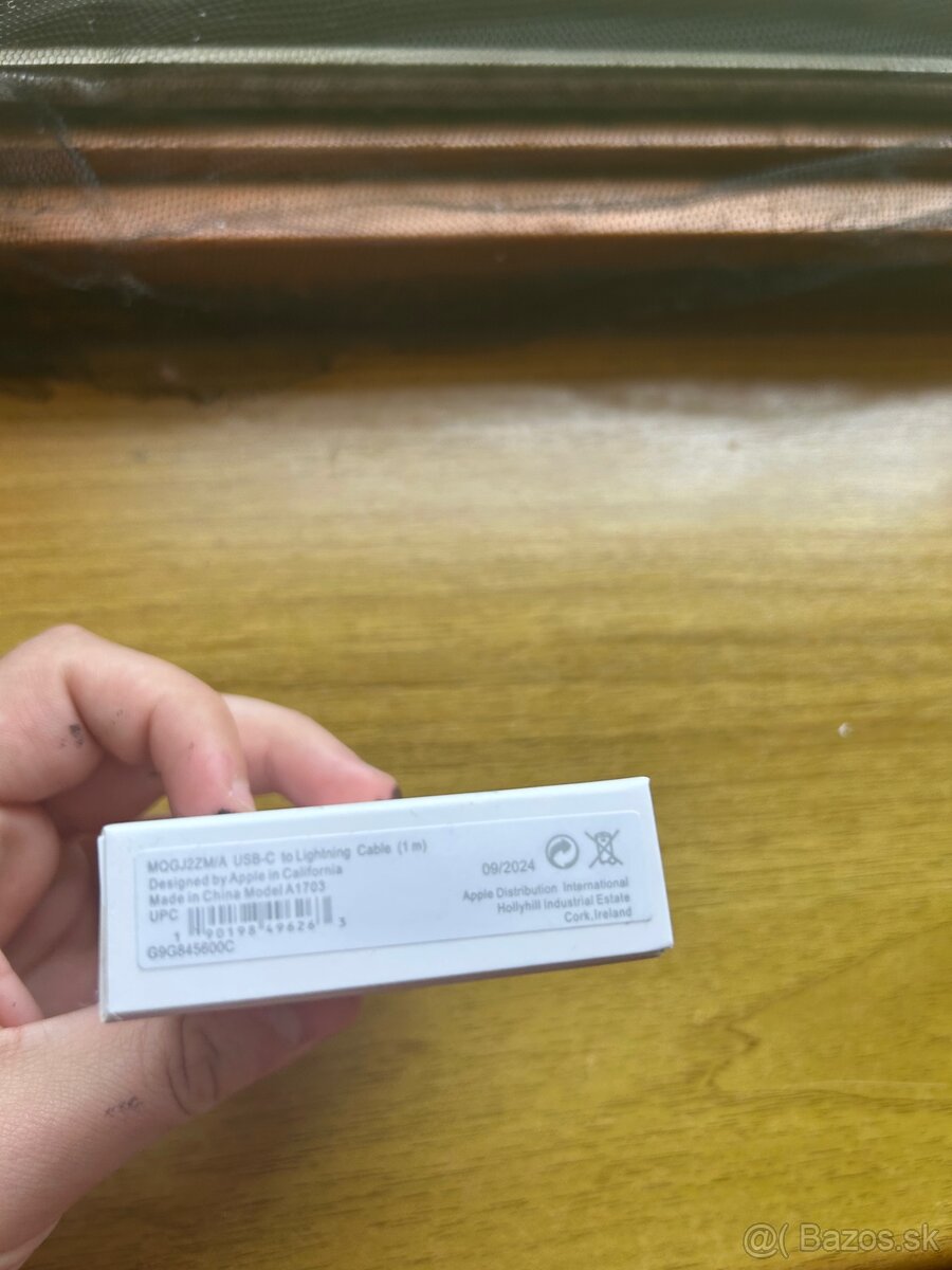 apple rýchlonabíjací lighting kábel usb c to l - 3