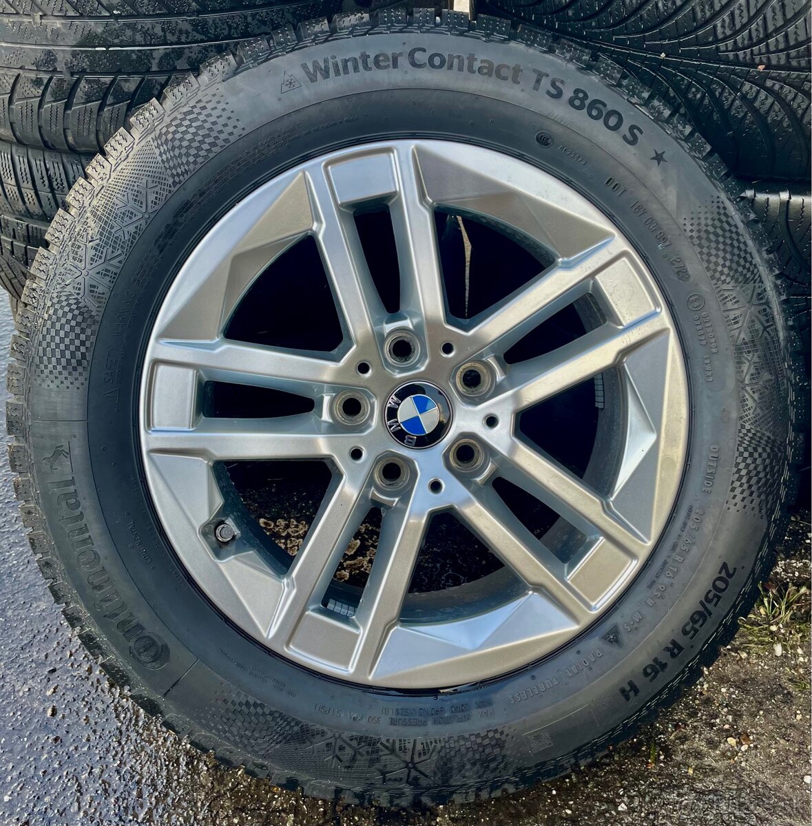 5x112 R16 7J ET41 BMW X1 (F48) + 205/65 Zimné 2022 - 3