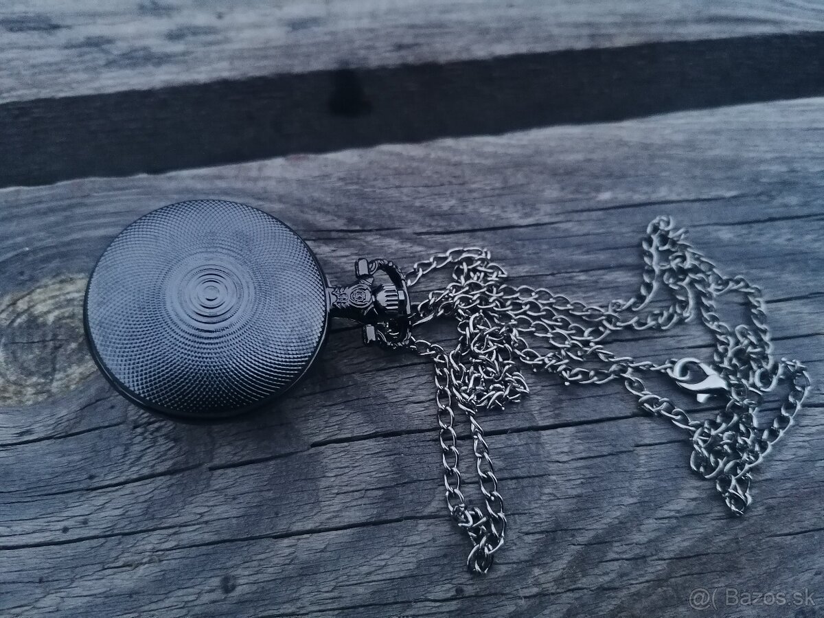 Červená ruža vreckové hodiny - 3