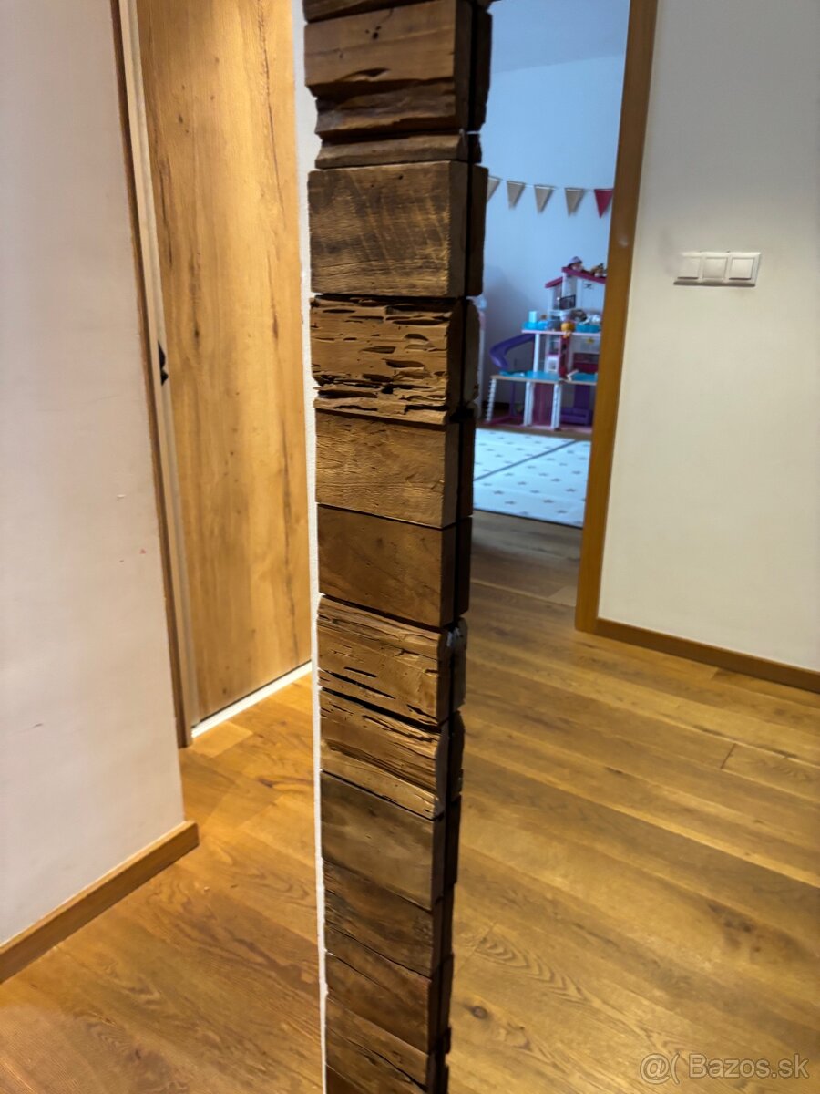 Rustikálne zrkadlá 170x70 a kruhové - priemer 60 cm - 3