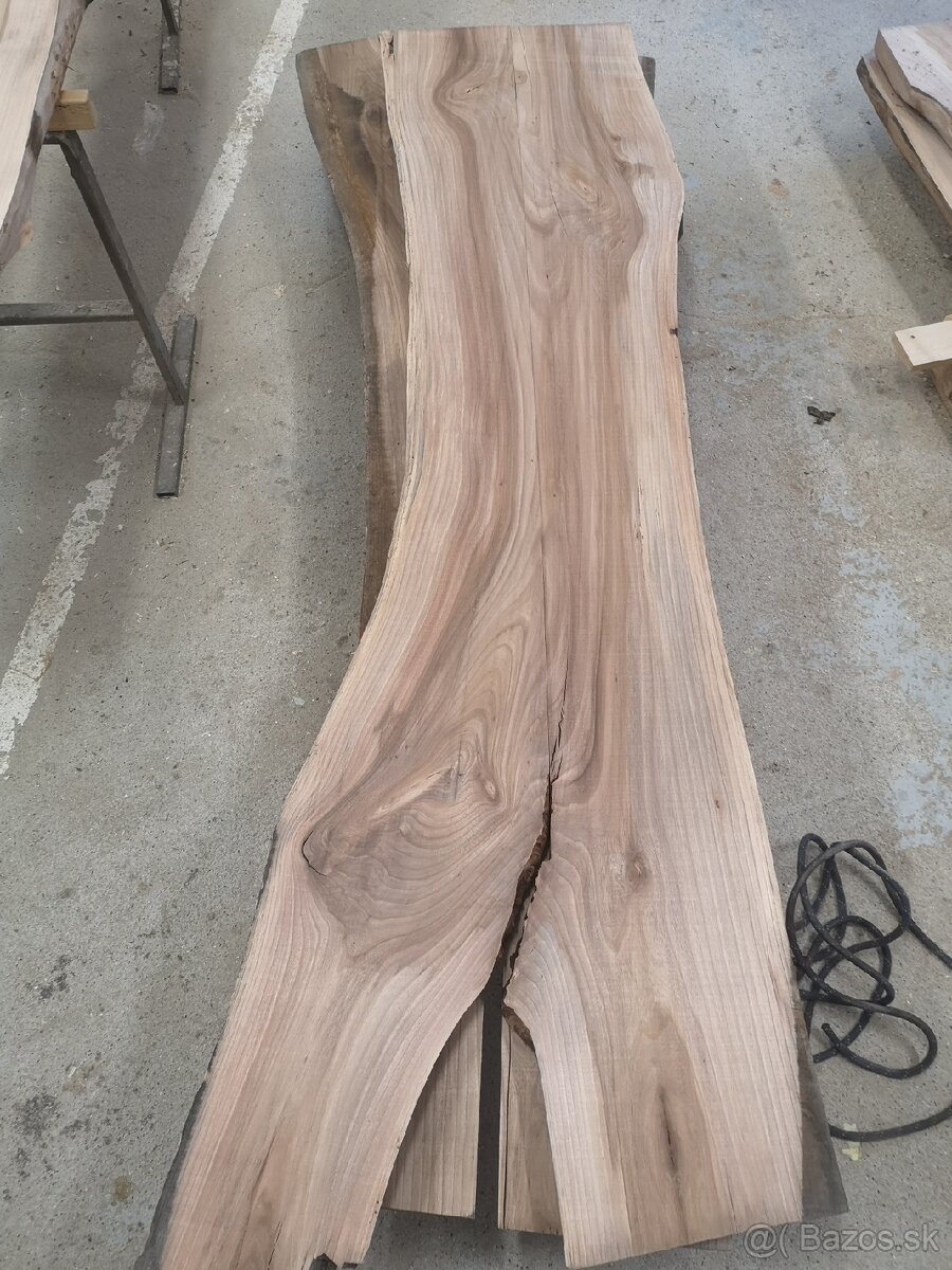 Predam sušené stolárske fošne brest hrubky 54mm - 3