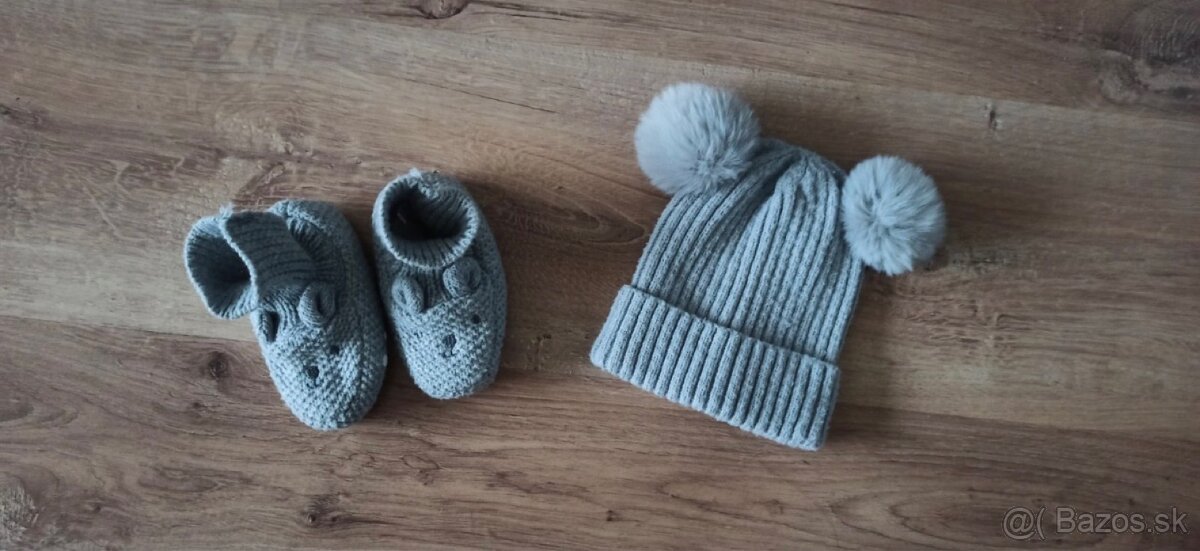 Capačky/topanočky a čiapky - 3