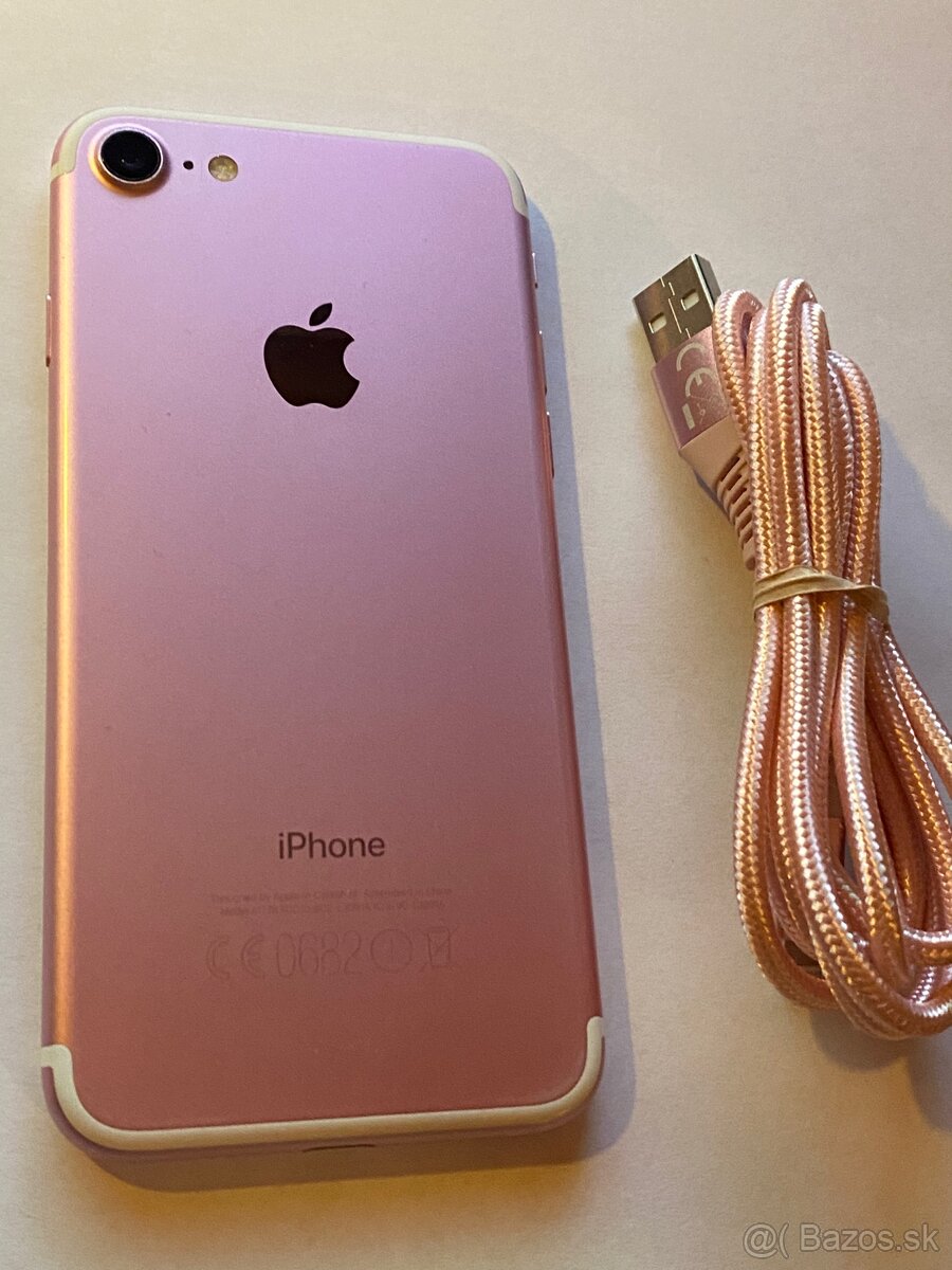 iPhone 7 pink, 32GB, stav nového - 3