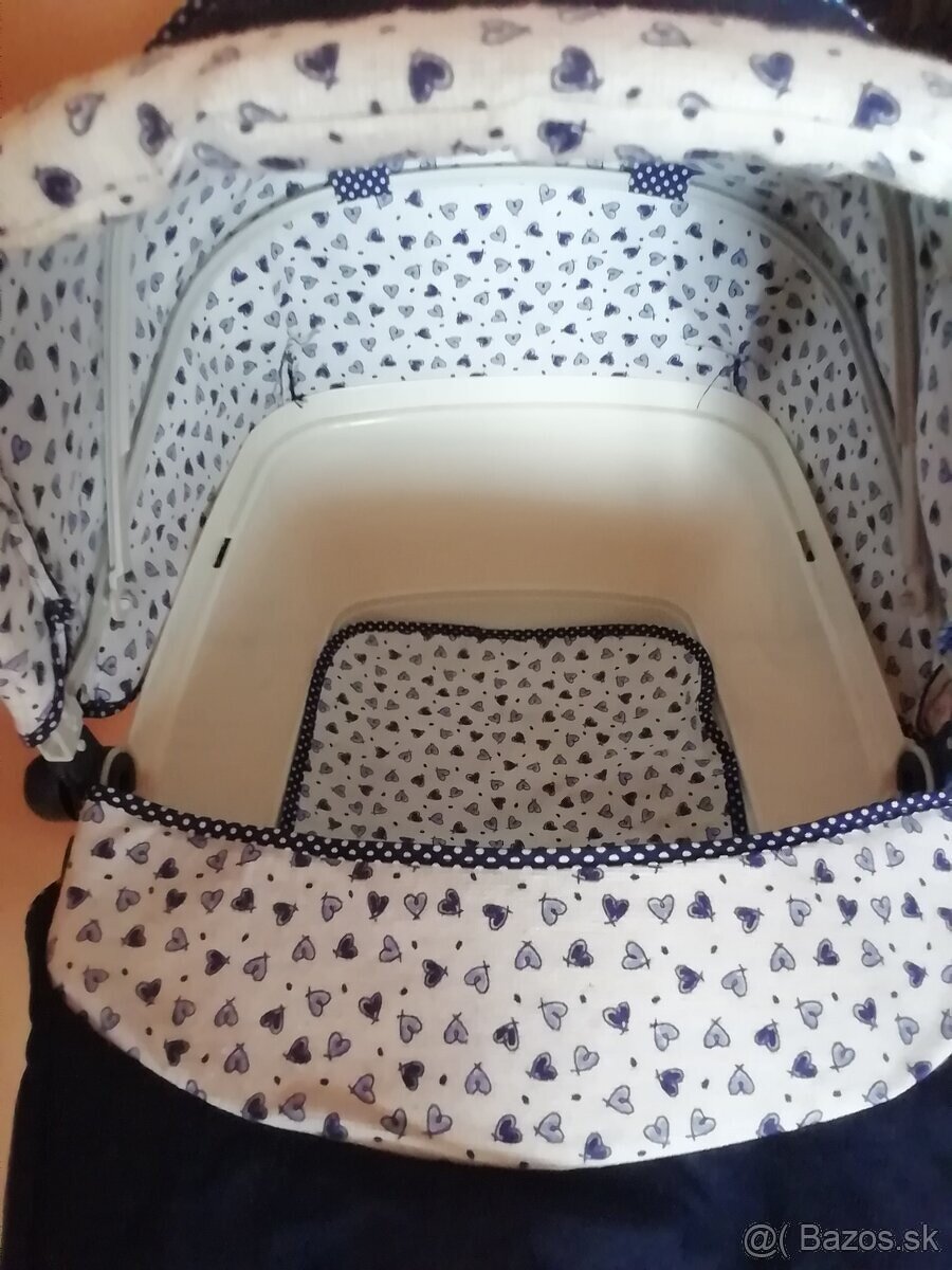 Luxusný kočiar pre bábiky a bábika - 3