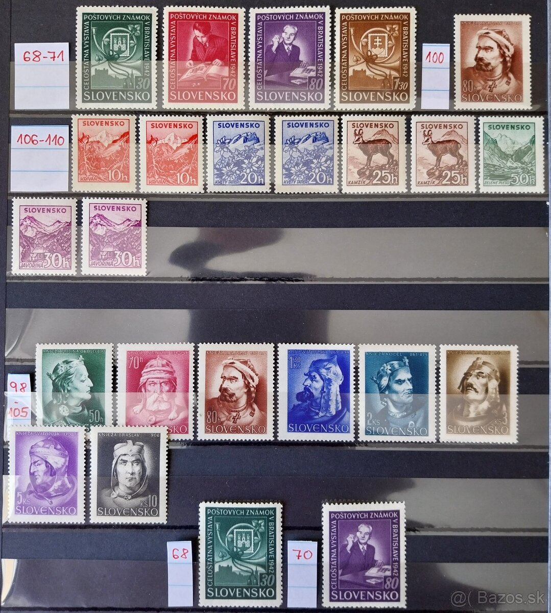 Známky - SLOVENSKÝ ŠTÁT - 3