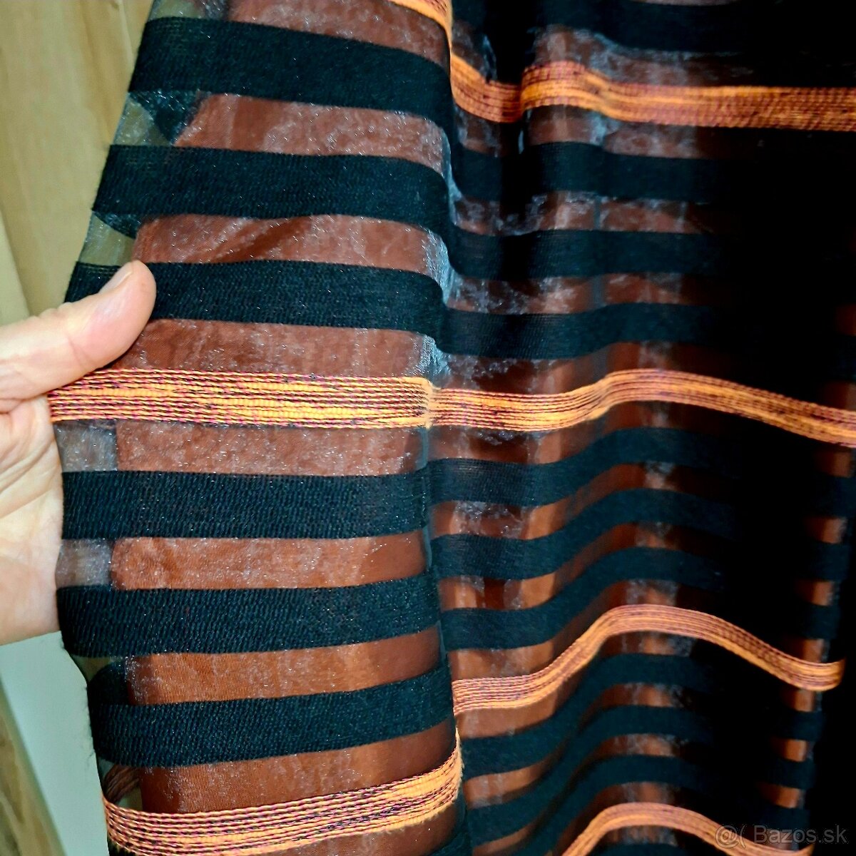 Hnedé spoločenské šaty c. 42 - 3