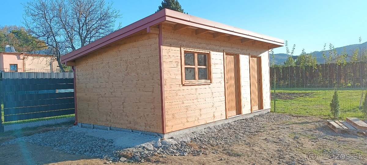 Záhradný domček, sauna, prístrešok, chatka - 3