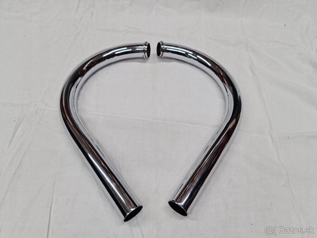 Predám VÝFUKY(dútniky) kolená JAWA 250 350 KYV-PAN, REPLIKA - 3