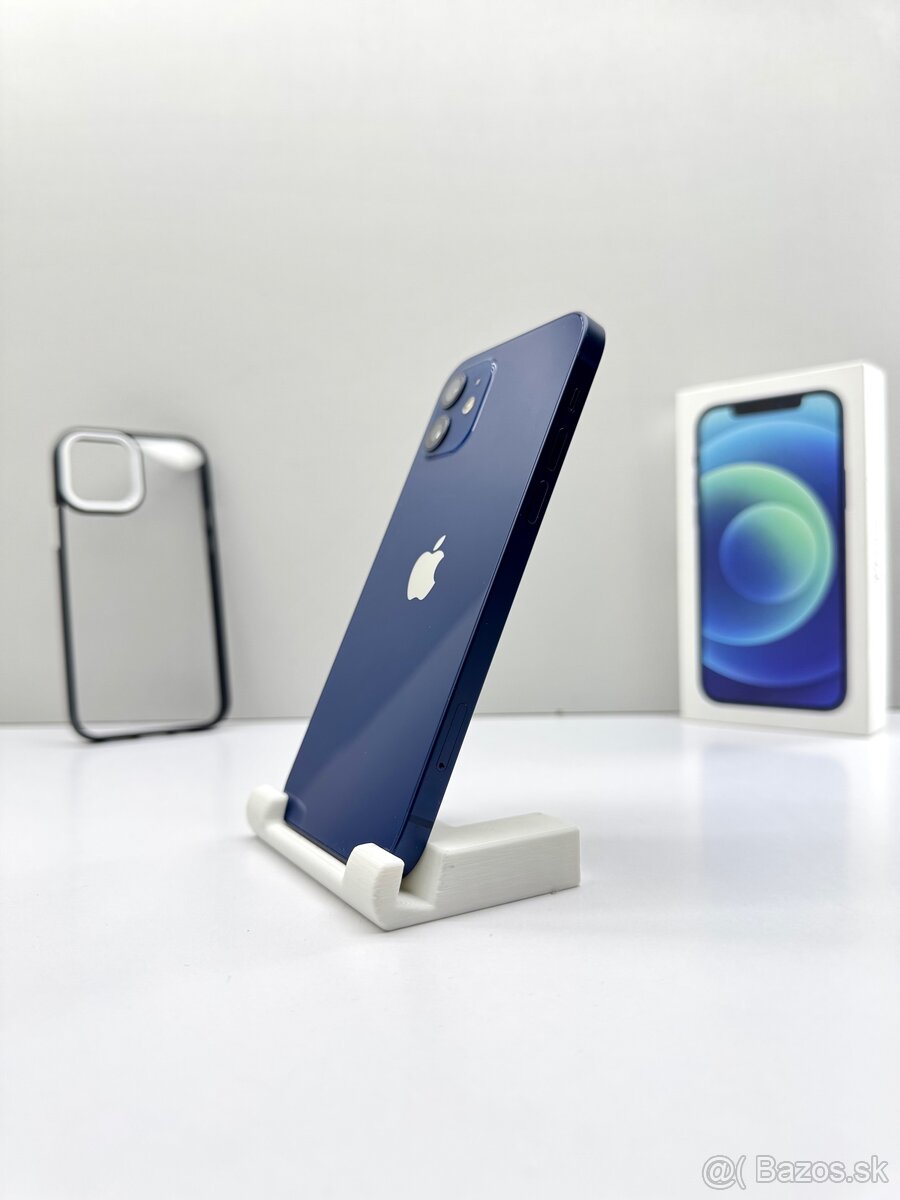 iPhone 12 BLUE TOP STAV NOVÁ BATÉRIA 100% - 3