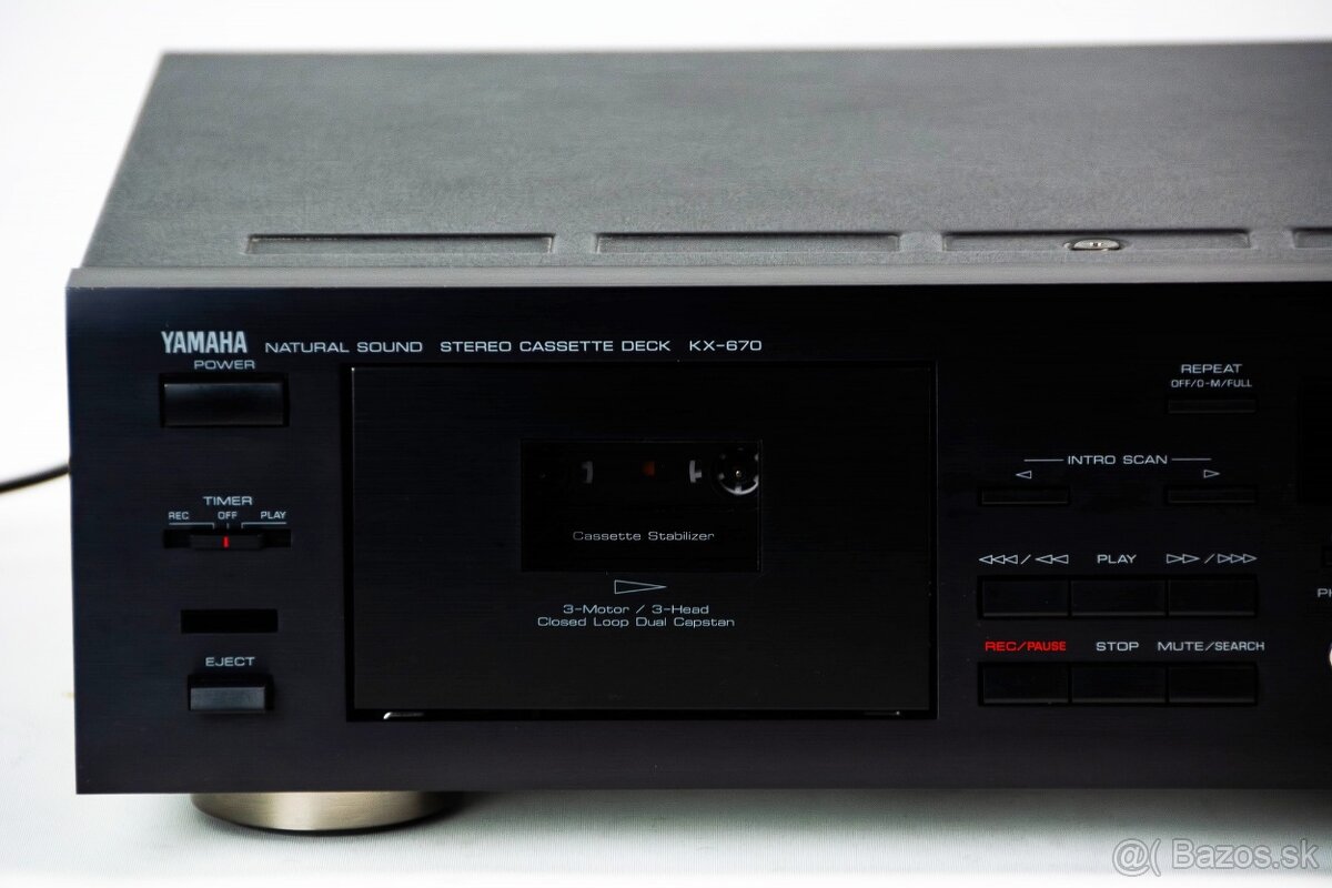 YAMAHA KX-670 / najvyšší model, 3 hlavy, 3 motory - 3