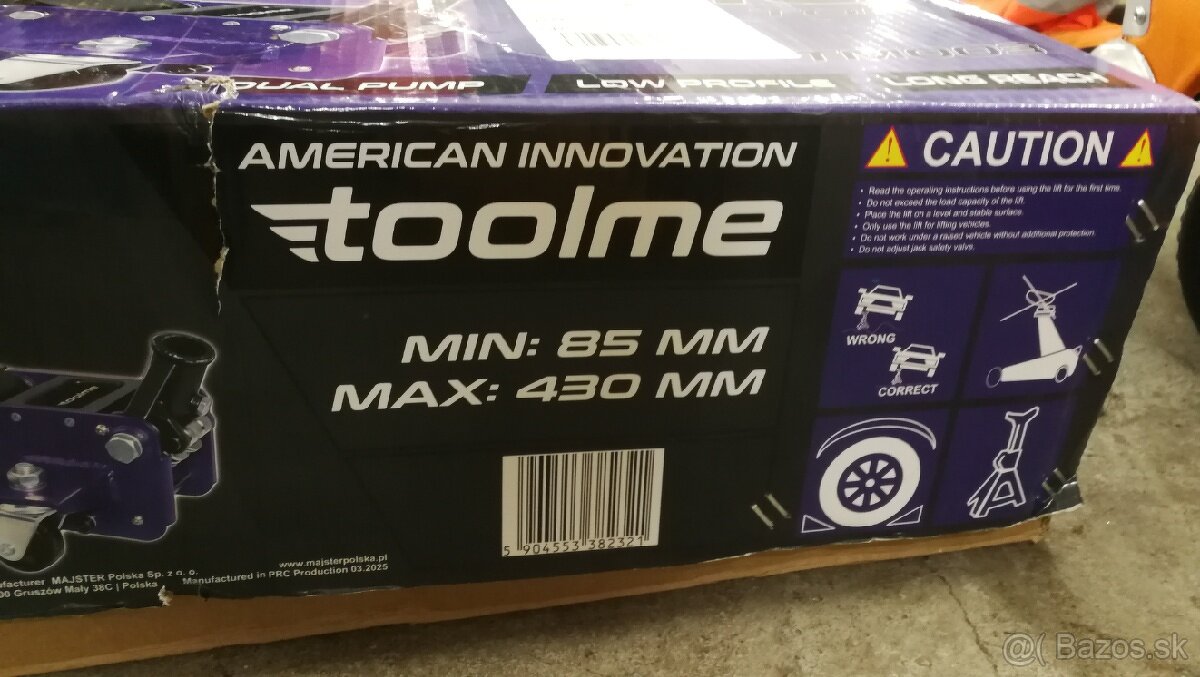 Zdvihák 3 t 430 mm zvih - 3