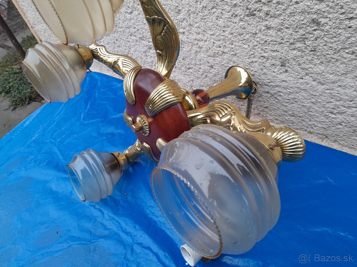 Mosadzný luster. - 3