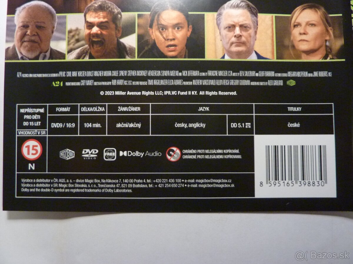 Občanská válka DVD - 3