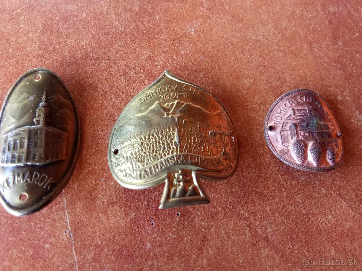 originalne historicke turisticke stitky s uzemia Slovenska - 3