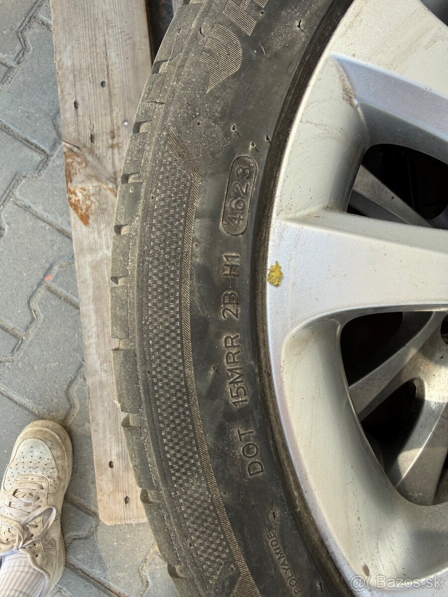5x112 R17 Skoda+pneumatiky 4ks - 3