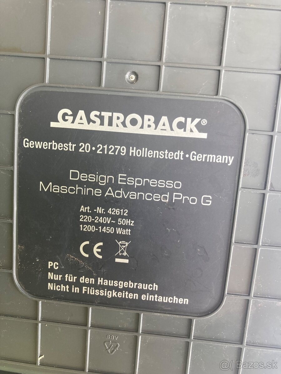 Kávovar Gastroback - 3