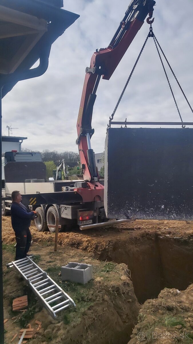 BETONOVÁ ŽUMPA 12m3, PIVNICA, BETÓNOVÁ NÁDRŽ NA VODU - 3