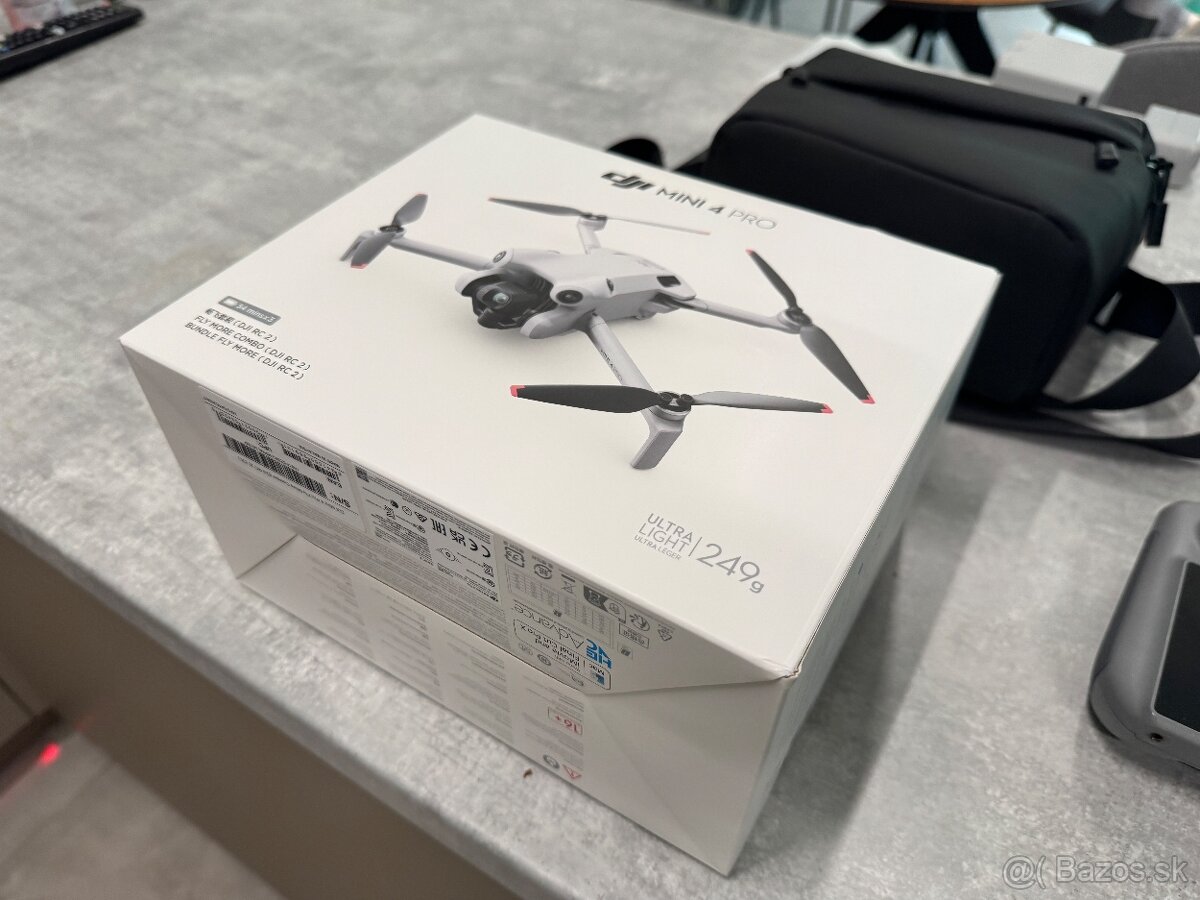 DJI Mini 4 Pro Fly More Combo/ 5x batéria/ 5mesiacov - 3