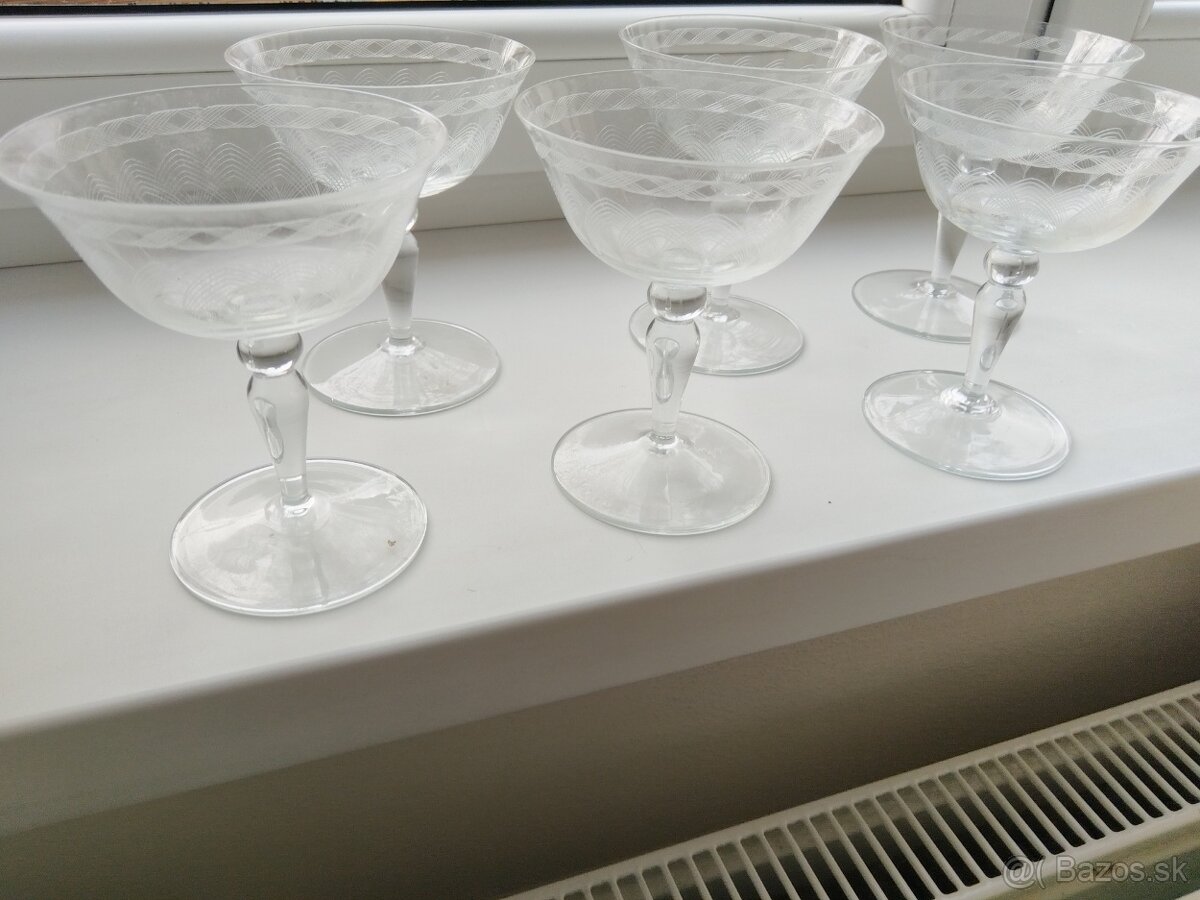 sklenené poháre na aperitív - 3