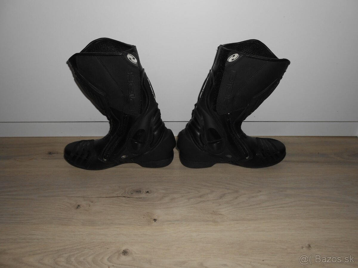 Predam len vyskusane damske kozene moto topanky HELD - 3