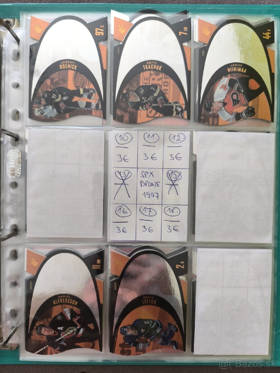 Hokejové kartičky - SPx 1997 - 3
