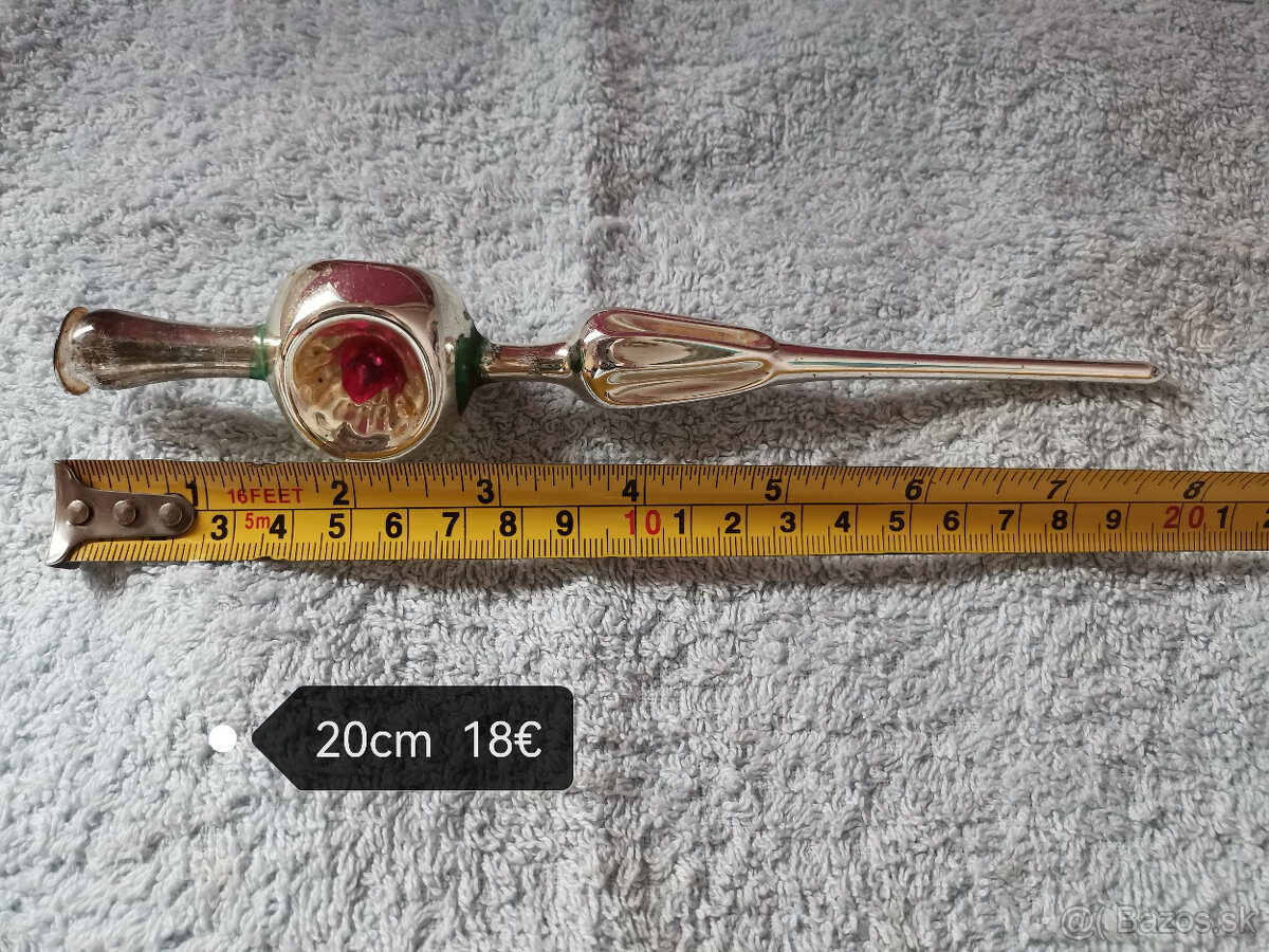 RETRO Vianočné ozdoby na stromček - 3