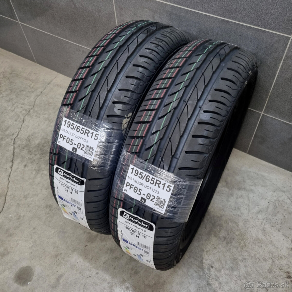Letné pneumatiky 195/65 R15 MATADOR - 3