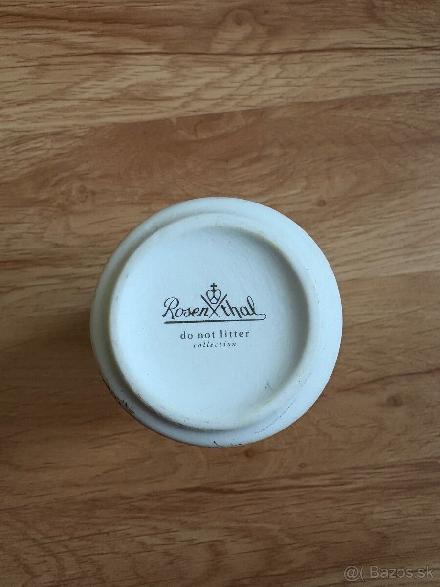 Porcelánová dekoračná soška Rosenthal – Do Not Litter - 3