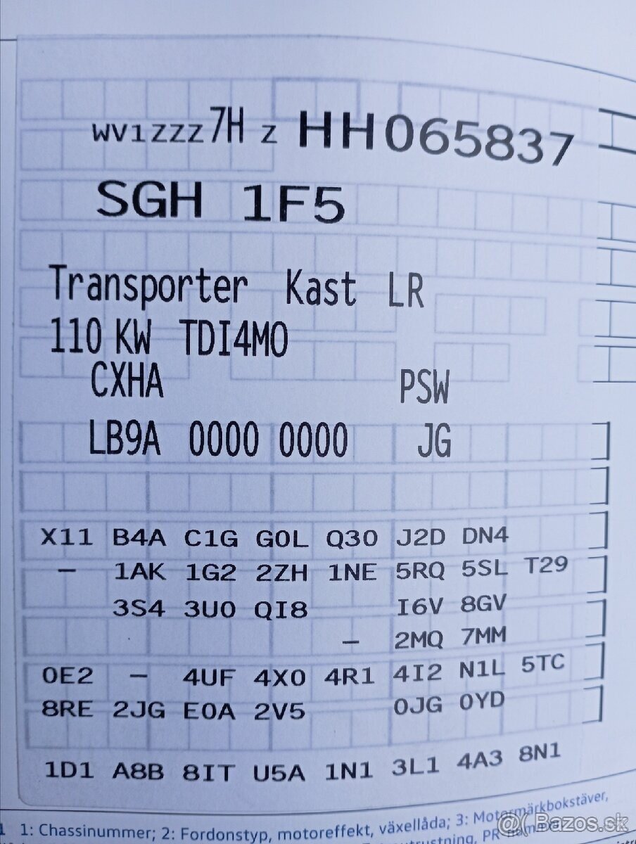 2016 VW Transporter 4x4 - 110kw - VYBAVA - 3